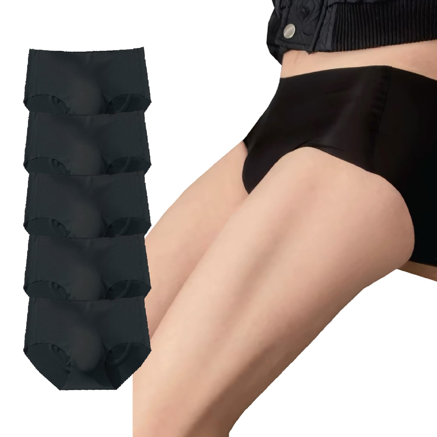 CandiKoKo Cloud Men's Underwear Kit of 5