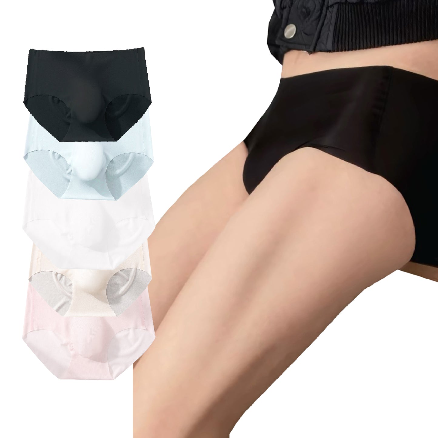 CandiKoKo Cloud Men's Underwear Kit of 5
