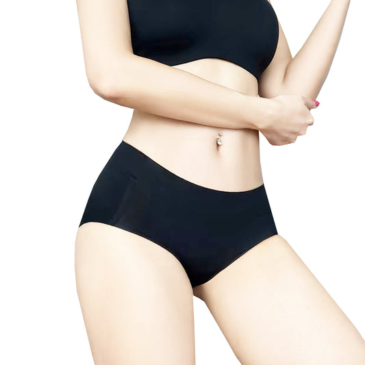 CandiKoKo Seamless Underwear for Women High-Rise Ladies Panties