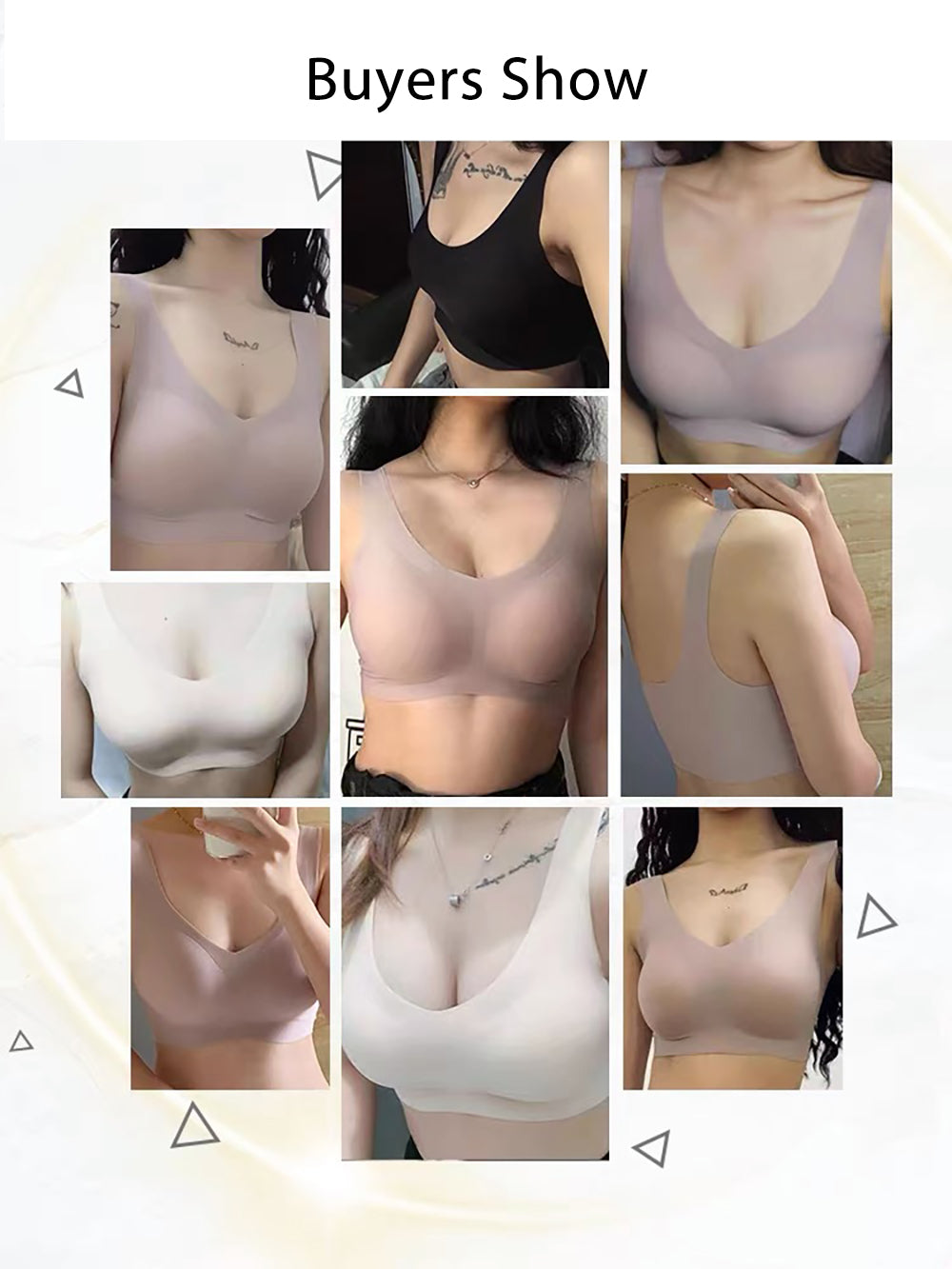 CandiKoKo Wireless Soft Bra for Yoga sports