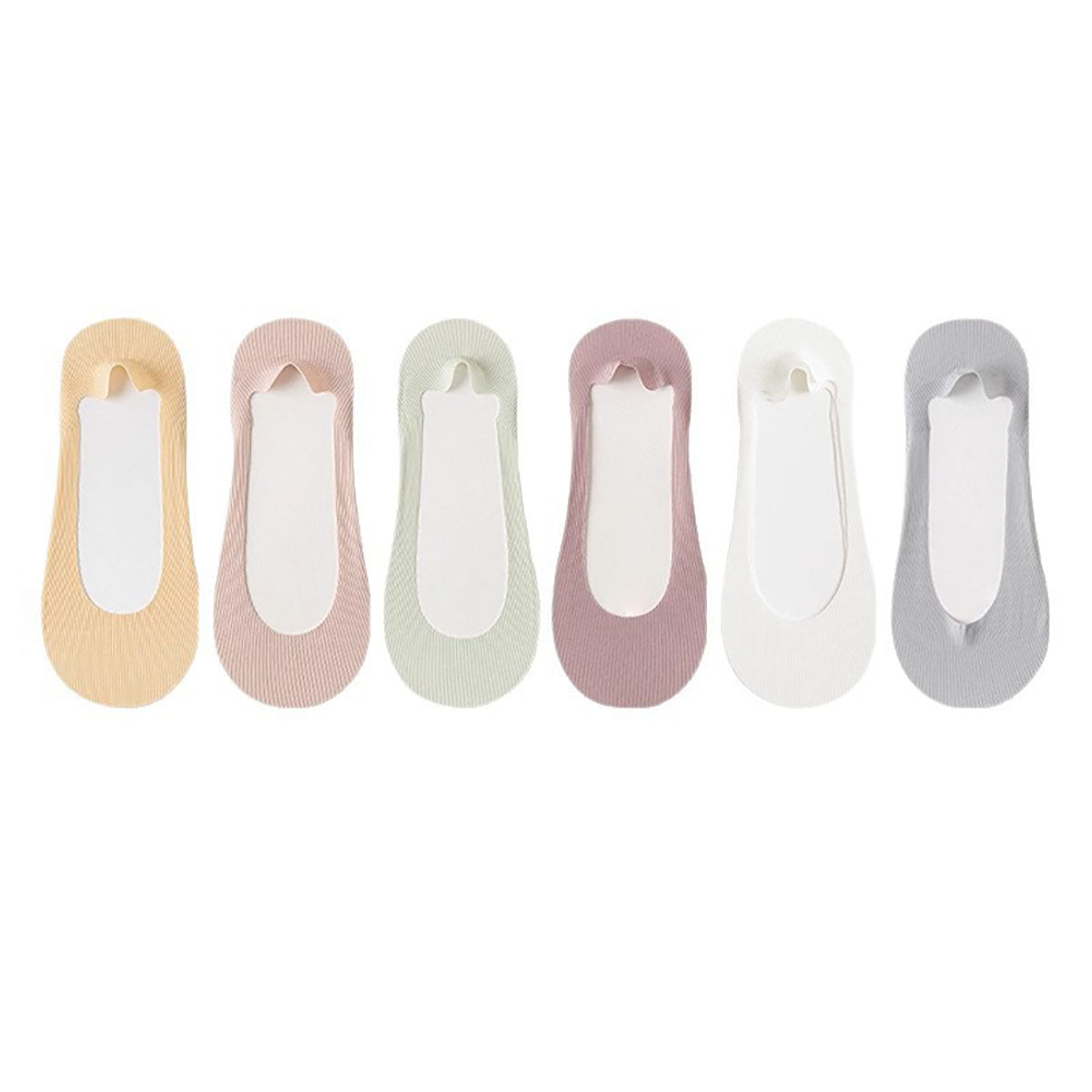CandiKoKo Seamless Grip n' Go Socks kit of 6
